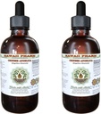 Angelica Chinese Alcohol- Free Liquid Extract, Organic Angelica (Angelica Sinensis) Root Kering Glycerite Hawaii Pharm Natural Herbal Suplemen 2x2 oz
