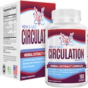2 Bulan: Vein & Leg Circulation Supplement (All-in-1) Dukungan Kesehatan dengan 8 Aktif Ingrediment 124; Sirkuit Darah Formula Bomula 124; Tambahan Leg & Vein 124; 60- Hari Suply Bulk 124; 180 Capsules