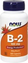 Sekarang Vitamin B-2 (riboflavin) 100mg, 100 Capsules (Paket 3)