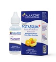 Pompa Limpatik ALKAZONE + 14; Suplemen Cair Memiliki Rate Absorpsi Lebih cepat 124; Terkonsentrasi 124; Cara termudah untuk mengambil Potassium 124; Flavorless tak Bernoda 124; 1.25 Oz, Hapus, Paket 1