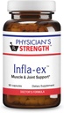 Physician 's Strength Inflat- ex - 90 Kapsul - Muscle & Gabungan Dukungan - Non-GMO - 45 Servis