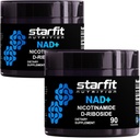 STARFIT - Nicotinamide D-Riboside (2 Pack), Booster NAD +, Suplemen Energi & Fokus, Dukungan Anti- Aging Cellular, Total 180 Capsules