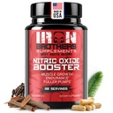 Suplemen Iron Brothers Nitric Oxide Booster 124; Ekstra Pemasangan Kekuatan Suplemen 124; Pre-Workout dengan L- Arginine 124; Maksimum Darah Flow & Vascularity 124; Tingkatkan Pumps Otot, Energi & Endurance