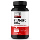 ForCE FacTOR Vitamin C 100mg Supplemen Dukungan Imunitas C Vitamin C Tambahan Vitamin Plus Antioksidant Dukungan, Premium Quality, Vegan, 60 Vitamin C Tablet