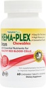 Natures Plus Hemal-Plex Iron - 60 Mixed Berry Chewables - 85 mg Elemental Iron - Total Blood Health - dengan Vitamin C & Bioflavonoid - Non-GMO, Vegan & Gluten Free - 20 Servings