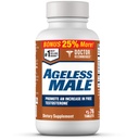 Suplemen Booster Testosterone Pria Tanpa Usia untuk Pria, 76 Tablet