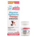 Relief Product Migrane Headache Therapy - 100% Natural Active Ingreations - Soothes Throcking, Tekanan, Sensitivity Light, Migraines - Quast Dissolve Tablets - 50ct