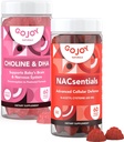 NAC 600mg + Chooline & DHA Gummies Bundle - Banyaknya Dukungan untuk Harian Wellness
