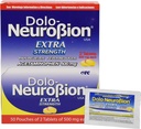 Neurobion Doo Pain Reliever, Reducer Fever, Ekstra Kekuatan, Fuerte, Alivia el Dolor, Mengurangi la Fiebre Dispenser 50 x 2 tablet
