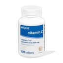 MAJOR Vitamin C 250 Mg - Tambahan Dieter - 100 Tablet (1 Pack)