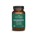 Suplemen Reveratrol Nuklir, Dukungan Anti- Aging dan Imune, Suplai Trans Murni 98% Reveratrol, 500 mg, 30 Hari Supply - 1 Pack