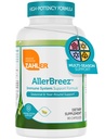 Zahler AllerBreez Immune System Dukung Formula dengan Vitamin C, Quercetin, Vitamin B5, MSlinging Nettle - Seasonal & Year- Round Immune Support, Dhist Allergy Suplemen (90 Capsules)