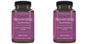 Reserage Beauty- Resveratrol Gummies 100 mg, Antioksidant Suplemen Kesehatan Jantung, Suplemen Antioksidant Penuaan Sehat, Vegan - 2 Pack