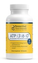 Diinvestasikan Nutronitional ATP 360 - Mitokondrial Suplemen untuk mendukung Entire Energy Cycle & Cell Membrranes - Cell Diinvestasikan ATP Suplemen, High Dose CoQ10, R- Lipoic Acid & PQQ, 90 Capsules