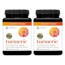 Teori Anda Turmeric Ekstra Kekuatan - 1.000 mg - Mendukung Muscle & Gabungan Kesehatan * - Berisi Biopeningkat, Curcuminoid & Herbal Ekstraksi - USP Diverifikasi - 180 Vegetarian Capsules, 2 Pack (180- Day Supppply)