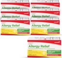 Leader 4 Hour Allergy Relief, Chlorpheniramine Maleate Tablet, Antihistamin, 4 mg, 100 Count (Paket 6)