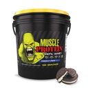 COLOSSAL LABS Muscle Whey Protein Flavored Powder, 250000mg Acids / Serving, Cold Filtered (Packaging May Vary) (12 Pound (Bucket), Cookies & Cream)