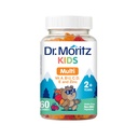 Anak-anak DR. MORITZ Multivitamin Guotin 14 Estivenin Tambahan Harian Vitamin untuk Umur 2 + Vitamin ACDE Vegetarian B6 B6 Biinc Multivitamin untuk Anak (60 Count)