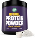 2lb No Bull Unfeared Whey Protein Powder, Pure, Instantized Wey Suplement, High Protein, Low Carb, No Fillers, No Addonves, Flavorless