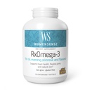 WomenSense by Natural Factors, RxOmega-3 Fish Oil, Support a Healthy Heart and Joints with Primrose Oil, Omega-3 DHA dan EPA, Gluten Free, 120 softgels (60 porsi)