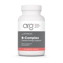 Penyelesaian Pengelolaan Metabolik B-Kompleks - Methylated Vitamin B Kompleks untuk Perempuan dan Pria, Dukungan Energi Sel, Niasin dan Biotin, Tambahan VIT B - 90 Vegan (Paket 1)