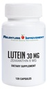Potency Tinggi 30mg Lutein Plus 6mg nikxanthin 120 Vege- Capsules Natural Marigold Extract for Eye Health No Fillers 100% Material Aktif