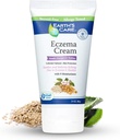 Cream Eczema Bumi untuk Anak-anak dewasa - Colloidal Oatmeal Eczema Creatment Cream dengan 9 Moisturizers - 2.4 OZ