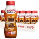 Premier Protein Industri Protein Shake, 30g Protein, 3g Sugar, Salted Caramel Truffle, 11.lf oz, Paket 12
