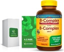Super B- Kompleks dengan C, 460 Tablet dengan Eksklusif Vitamin & Minetron ke Z - Lebih baik Ligth & Spring Guide (2 Item)