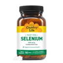 Country Life Selenium, Yeast Free, Supports Immune Health, 100 mcg, 180 Tablet, Gluten Free, Vegan, Halal