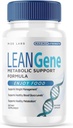 Rize labs Lean Gene Suplement, Metabolic Dukung Formula for Advanced Weight Loss, Maximum Strength Kapsul, All- Natural Pills (60 Capsules)