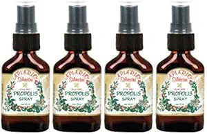 4 Botol Apiario Silvestre Brasil Green Bee Propolis Spray Glycolic Extract 30ml -Non Alcoholic, Wax Free, Sugar Free