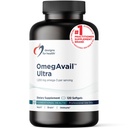 Design for Health Omegavail Ultra TG Fish Oil 1200 mg - Triglyceride Form Omega 3 Fish Oil Suplement with DHA / EPA - No Fishy Aftertaste (120 Softgels)