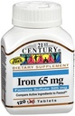 Abad ke-21 65 mg dengan Ferrous Sulfate 325 mg - 100 Tablet, Paket 4