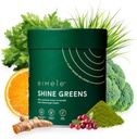 Eimele 124; Shine Greens 124; Plant-Based Superfood Greader untuk Gut Health 124; Pasokan Energi, Gangguan & Kepemilikan & Kepemilikan; Dikemas dengan Antioksidants, Nuklir & Progral 124; 42 Pegawai (5.29oz)