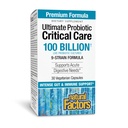 Faktor Natural Ultimate Probiotic Critical Care, Menyediakan Restorasi Intestinal, 9 Strains, 100 Milyar CFU