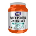 NOW Foods Sports Nutition, Whey Protein Concentration, 24 g With BCAAs, Unflashored powder, 1.5-Pound