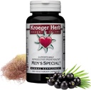 Kroeger Herb Products, Men 's Special Support 124; Prostate Supplement for Men with Saw Palmetto, Black Walnut & Cornsilk 124; Herbal Urinary Health Formula 124; Made in USA