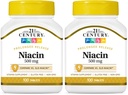 Abad ke-21 Niacin 500 mg Pelepasan Talet Terlama, 100 Cacah (27474) (Paket 2)