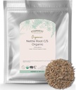 Starwest Botanicals Nettle Root Organik - Drying Stinging Nettle Root, Loose Leaf Herb for Tea, Soups, Stews, & Brots, Urtica Dioica, Cut & Sifted, Kosher Bersertifikat, Non-GMO