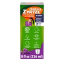 Zyrtec 24 Hour Relief Syrup, 5 mg Cetirizine Hydrochloride, Obat Allergy Anak-anak untuk Relief Alergi Indoor, Dye-