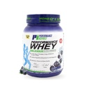 Performance INSPIRED Nutrection WHEY Protein Powder - All Natural - 25G Protein - BCAA - Digetical Enzymes - Fiber Packed - Blueberry - 2lb