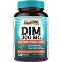 Tambahan DIM bagi Perempuan & Men, Estrogen Metabolisme, Hormone Balance & Menopause Dukungan, DIM 300 mg dengan Ekstrak Pepper Hitam, Absorpsi Tinggi, 120 Kapsul