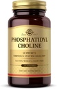 Solgar Phoshatidylcholine, 100 Softgels - Fungsi Cognitive Sehat Provious - Terendah Dari Leciphite - Berisi Choline untuk Neurotransmiter Acetylcholine - Gluten Bebas, Dairy Free - 50 Hamba
