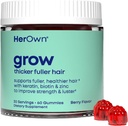 Dengan Biotin, Kertin & Horse, Support Fuller, Healthy Hair Growth, Berry Flavor, 60 Gummies