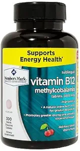 Anggota Mark Sublingual Vitamin B12 5000mcg (300 Cacah) (3 Pack)
