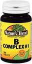 Nature 's Blend B Kompleks # 1 Tablet - 100 ct, Paket 3