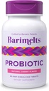 Probiotik Barimelts, 5 Milyar CFU - 60 Fast-Dissoling Tablet (2-Month Sugar-Free Progories for Women, Dukung Kesehatan Gut Setelah Operasi Bariatric, Alami Cherry Flavor