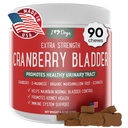 iHeartDogs Extra Energy Urinary, Bladder, & Kidney Dukungan untuk Dogs - Cranberry, D- Mannose & Echinacea Membantu Mempertahankan Kesehatan Tract Urinary, Strengthens Lemah & Incondo Bladder
