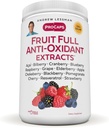 ANDREW LESSMAN Fruit Full Antiidant Extrates Powder 600 Servings - 14 Natural Fruit and Berry Extracts. Bilberry, Cranberry, Benih Anggur, Pomegranate, Reveratrol, dan More.